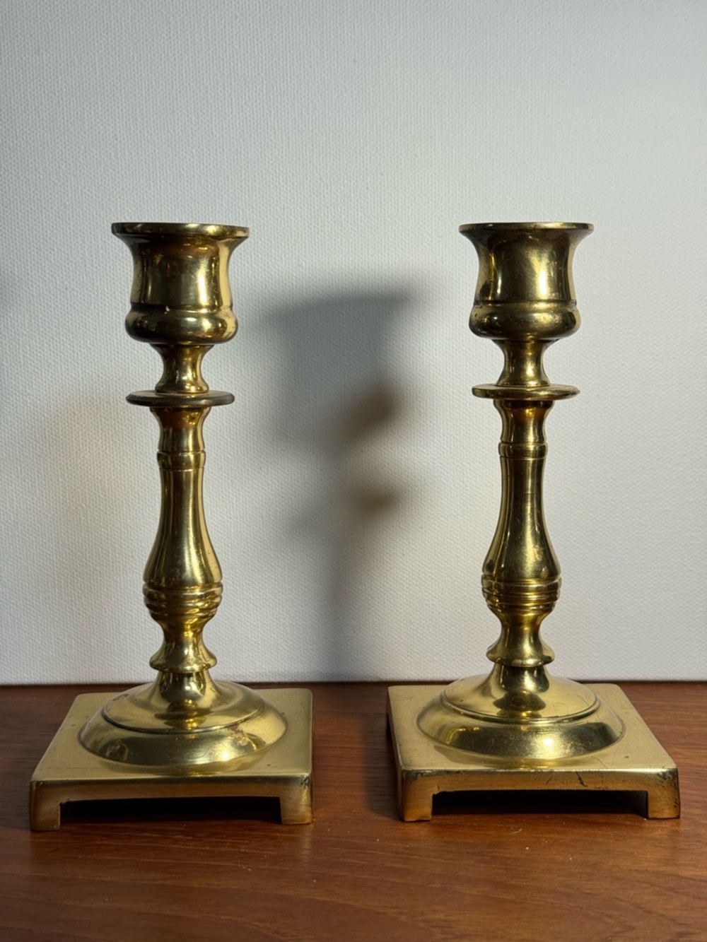 Pair of Vintage Brass candlesticks